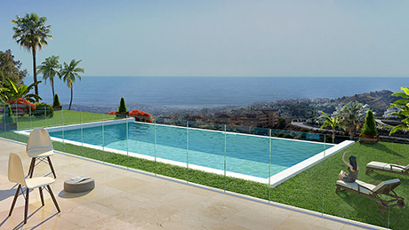 piscina image sur plan marbella